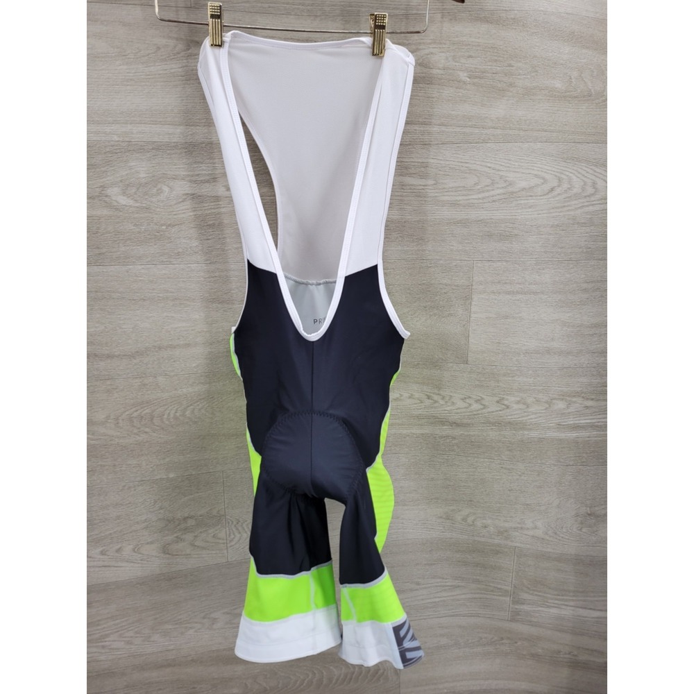 Primal Men's Cycling Bib Shorts Size Large Black Green